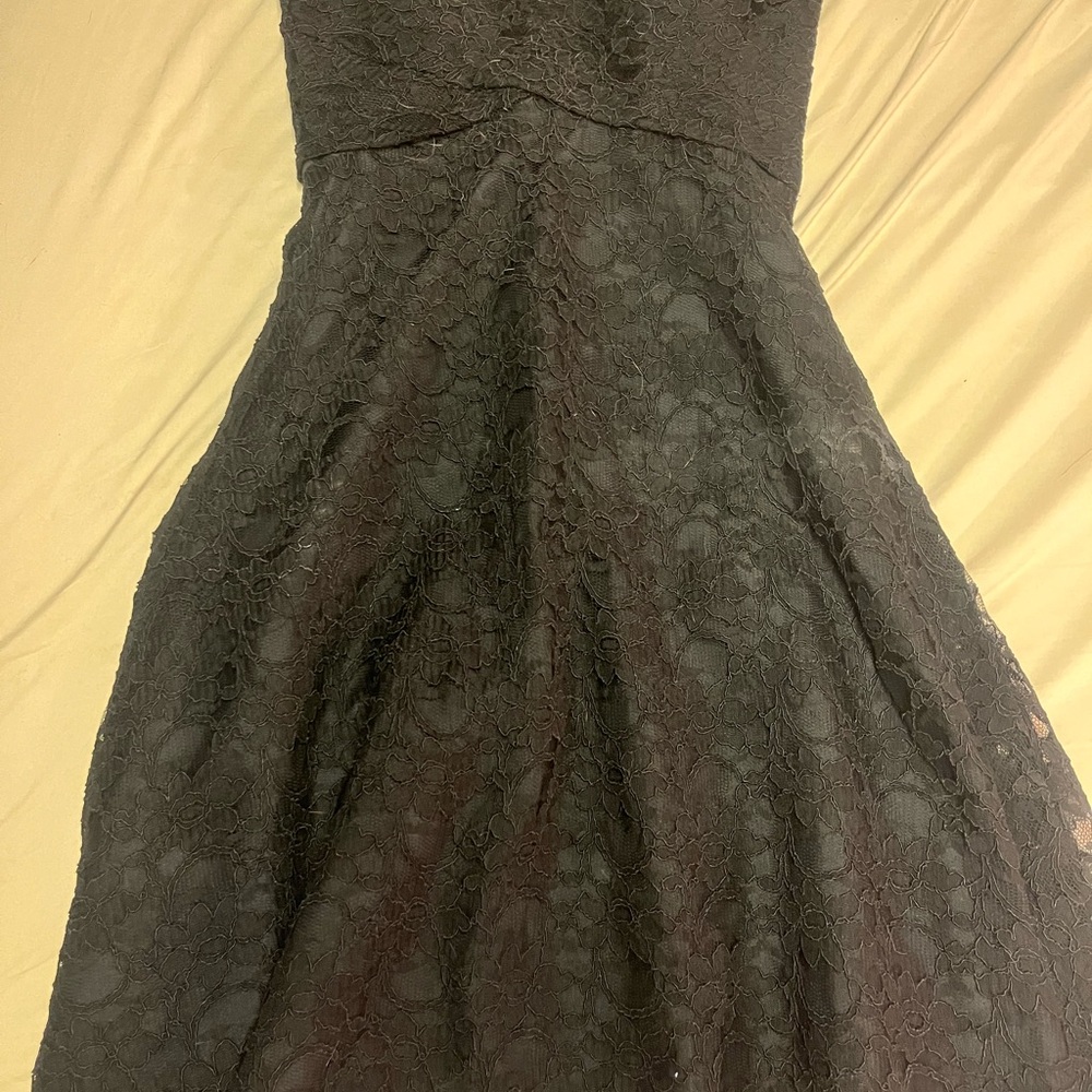 Little black dress.